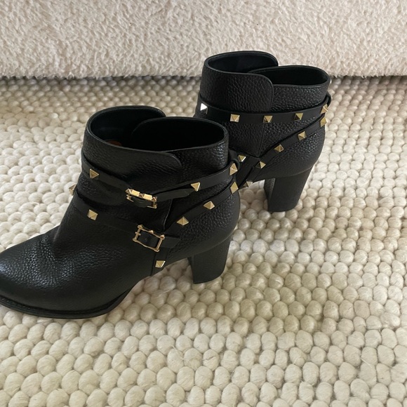 Valentino rock stud chunky heel boot - Picture 7 of 11